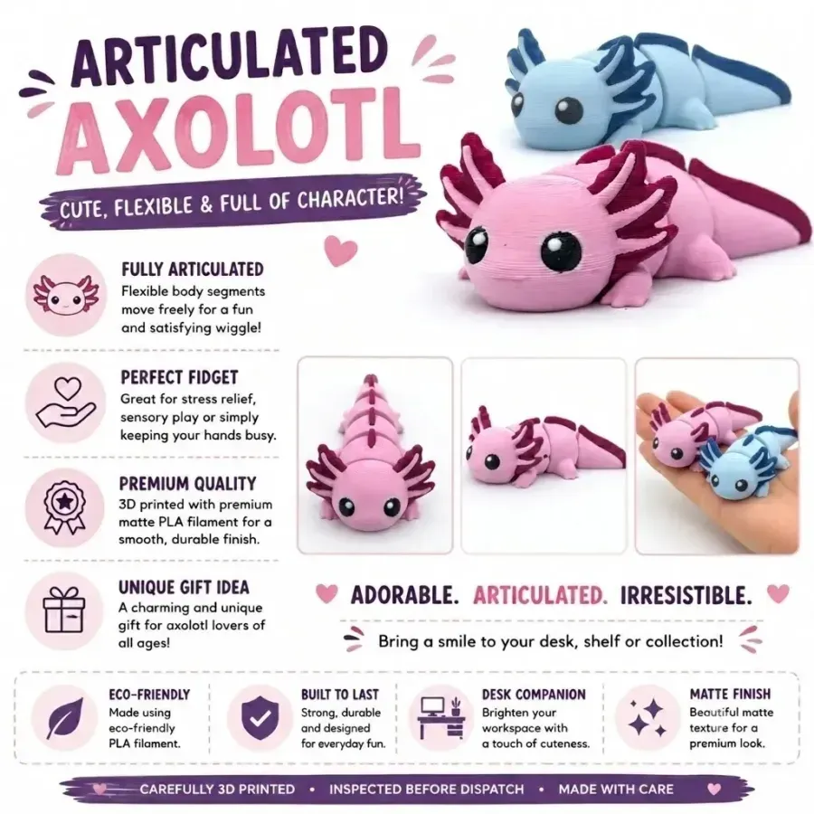Articulated Axolotl