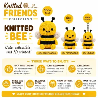 Knitted Bee