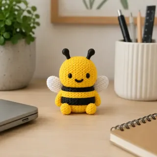 Knitted Bee photo 5