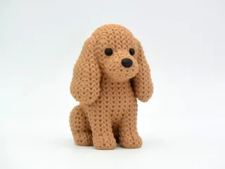 Knitted Dog - Cocker Spaniel photo 5