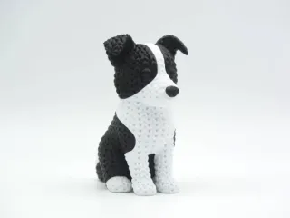 Knitted Dog - Border Collie photo 2