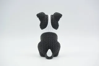 Knitted Dog - Border Collie photo 4