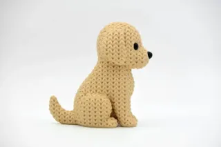 Knitted Dog - Labrador / Golden Retriever photo 3