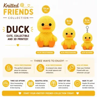 Knitted Duck