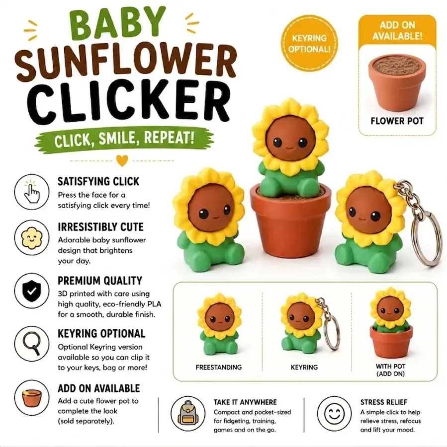 Baby Sunflower Clicker