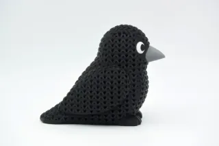 Knitted Crow photo 3