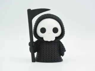 Knitted Halloween Grim Reaper photo 2