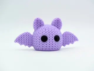 Knitted Halloween Bat photo 2