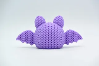 Knitted Halloween Bat photo 4