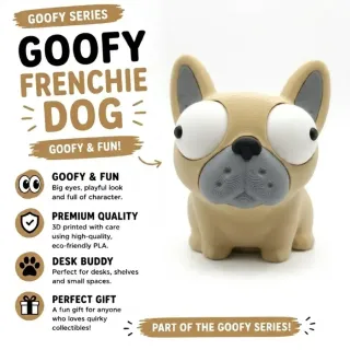 Goofy Frenchie Dog