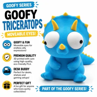 Goofy Triceratops