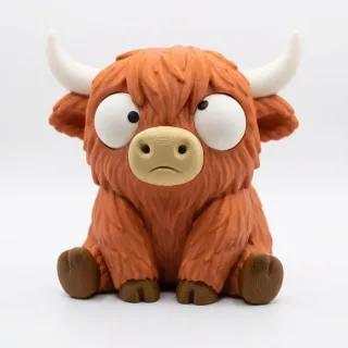 Goofy Highland Cow photo 2