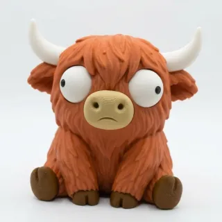 Goofy Highland Cow photo 3