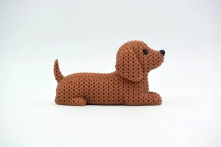 Knitted Dog - Dachshund photo 3