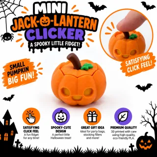 Mini Jack-O-Lantern Clicker
