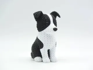 Knitted Dog - Border Collie