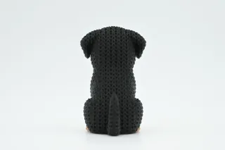 Knitted Dog - Rottweiler photo 4