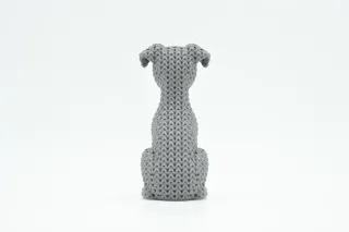 Knitted Dog - Greyhound photo 3