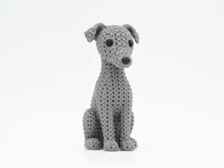 Knitted Dog - Greyhound photo 4
