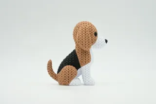 Knitted Dog - Beagle photo 4