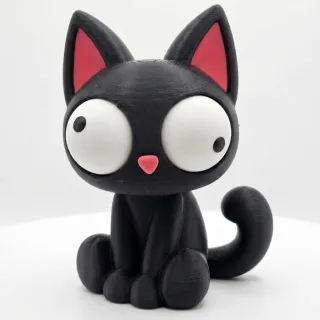 Goofy Black Cat photo 2