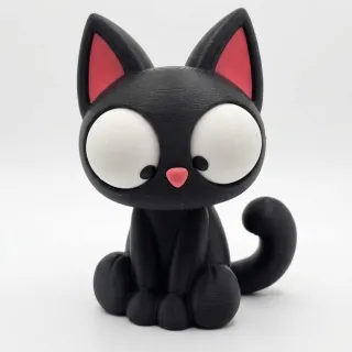 Goofy Black Cat photo 3