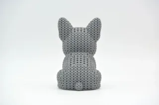 Knitted Dog - French Bulldog photo 4