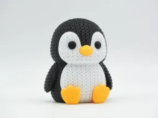 Knitted Penguin photo 1
