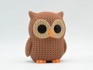 Knitted Owl photo 1