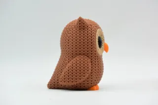 Knitted Owl photo 3