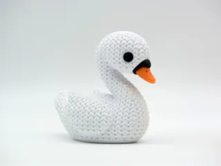 Knitted Swan photo 1