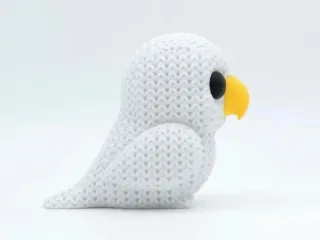 Knitted Parrot photo 2