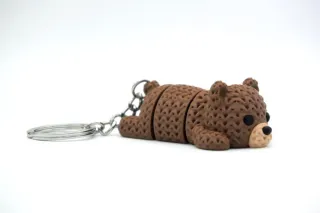 Knitted Flexi Bear photo 2