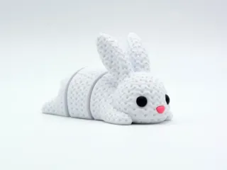 Knitted Flexi Bunny photo 1