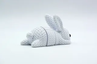 Knitted Flexi Bunny photo 4