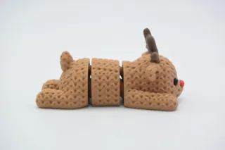 Knitted Flexi Reindeer photo 3