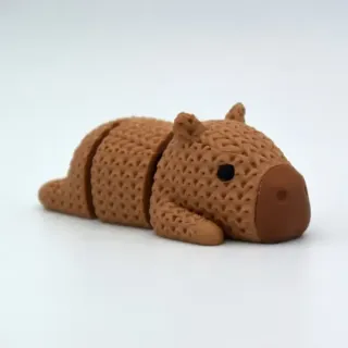 Knitted Flexi Capybara photo 2