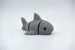 Knitted Flexi Shark photo 1