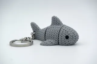 Knitted Flexi Shark photo 2