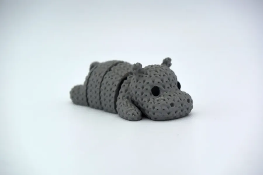 Knitted Flexi Hippo