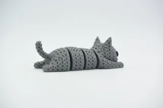 Knitted Flexi Cat photo 3