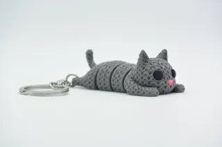Knitted Flexi Cat photo 4
