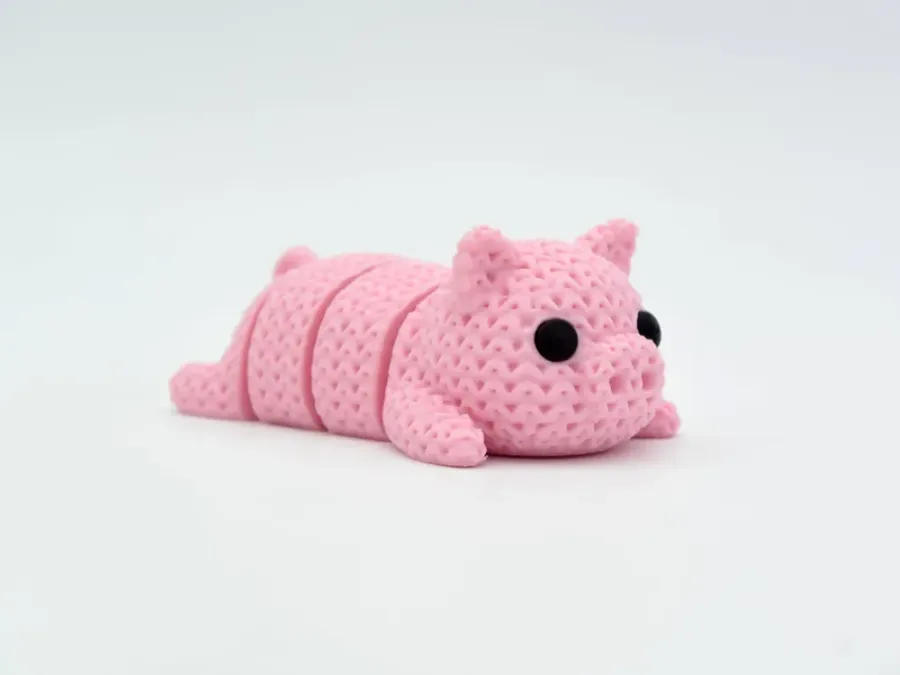 Knitted Flexi Pig