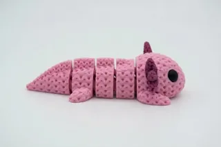Knitted Flexi Axolotl photo 2